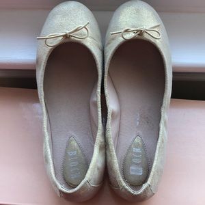 Bloch Gold sparkle Ballet flat